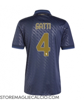 Juventus Federico Gatti #4 Maglia Gara Terza Repliche 2024-25